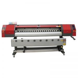 Impresora de sublimación de tinta de 1,8 m de ancho con tres cabezales de impresión dx5 para impresión de camiseta WER-EW1902