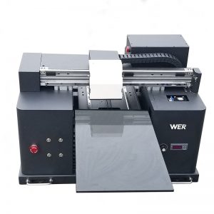 Tamaño A4 LY A42 caixa de teléfono dixital automática UV led impresora plana impresora plana UV con impresión en cor de 6 WER-E1080UV